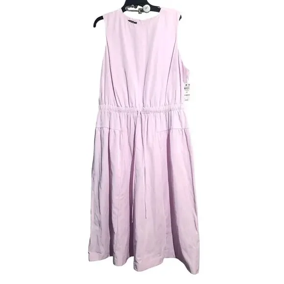 ALFANI Women's Dress Purple Lavender Sleeveless Drawstring-Waist NWT - Picture 2 of 5